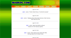 Desktop Screenshot of markdg.com